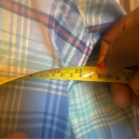 Ralph‎ Lauren Blue and White Casual Button Down Shirt XL NWOT - Picture 4 of 5